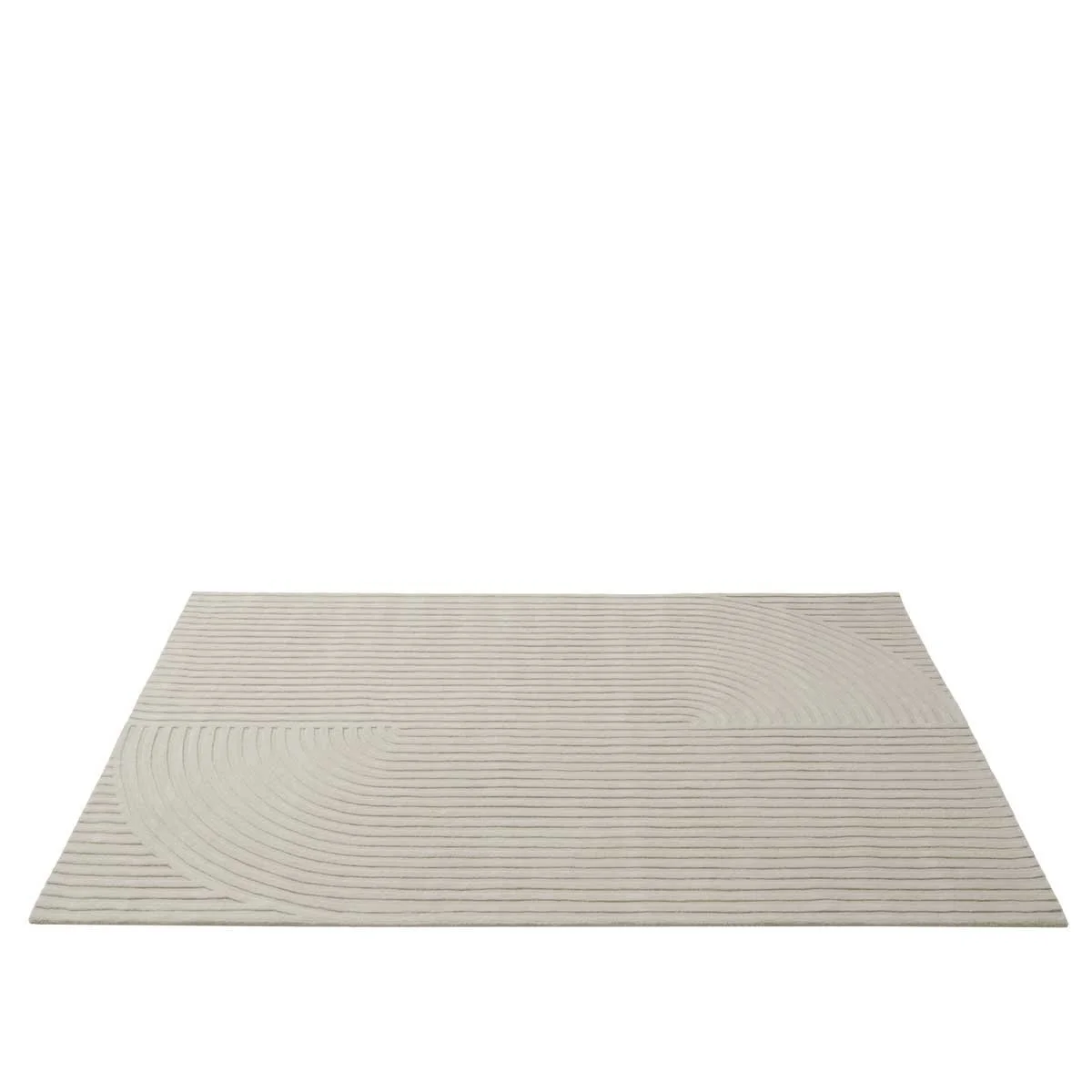 Muuto Relevo Quattro Rug in colour Off-White