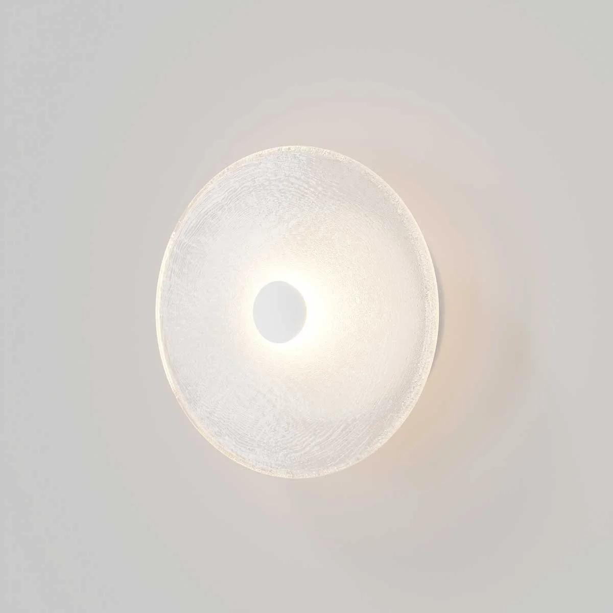 SØKTAS Coral Frosted Wall Light in White