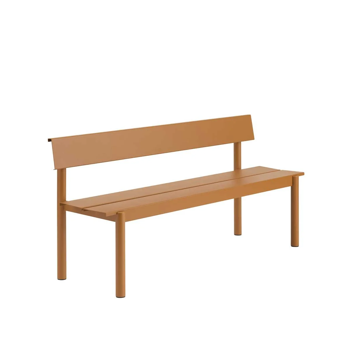 Miko Designs' Designer Furniture - Linear Bench With Backrest by Muuto.
