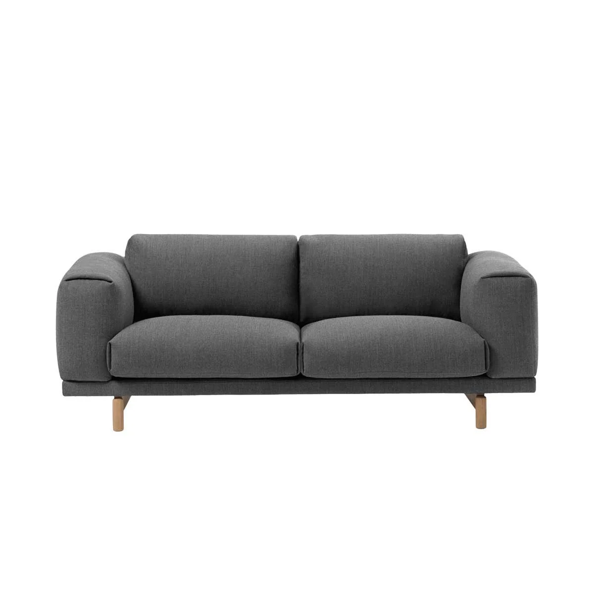 Rest 2-Seater Sofa with Wood Base by Muuto – Miko Designs (Copy)