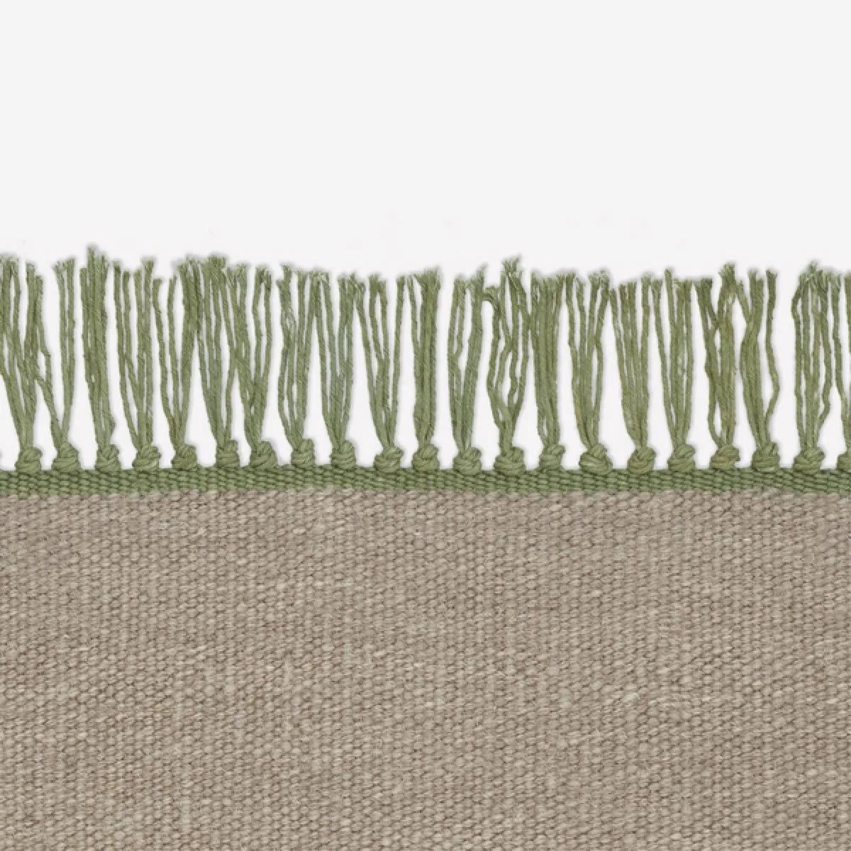 Vintage Cross Coloured Fringes Rug