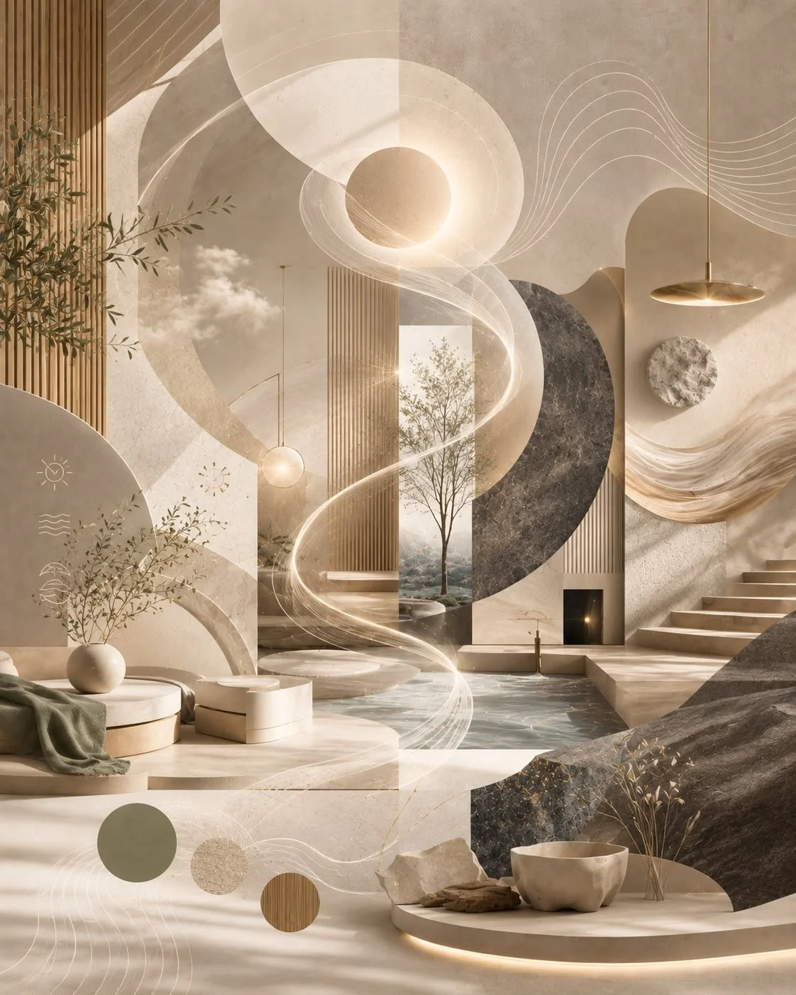 دليل أساسيات التصميم: من البذرة إلى الفراغ المتكامل