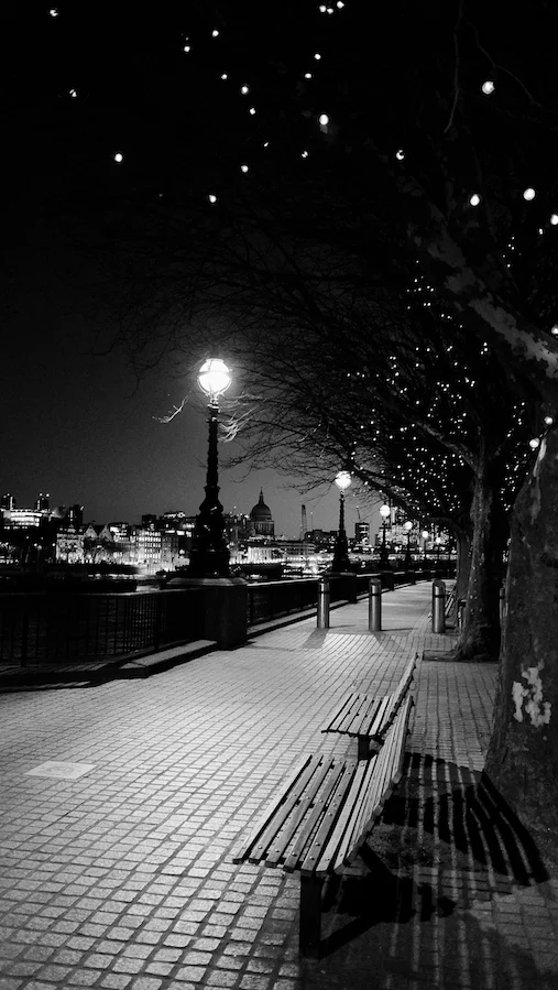Fuji X70 - Empty Benches, South Bank, London