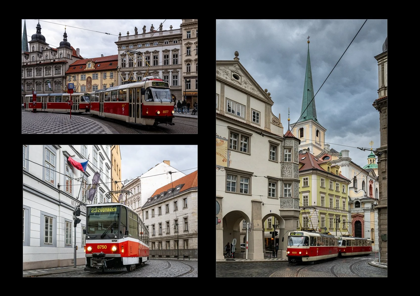 How, Alistair_Triptych of Prague trams_First.jpg