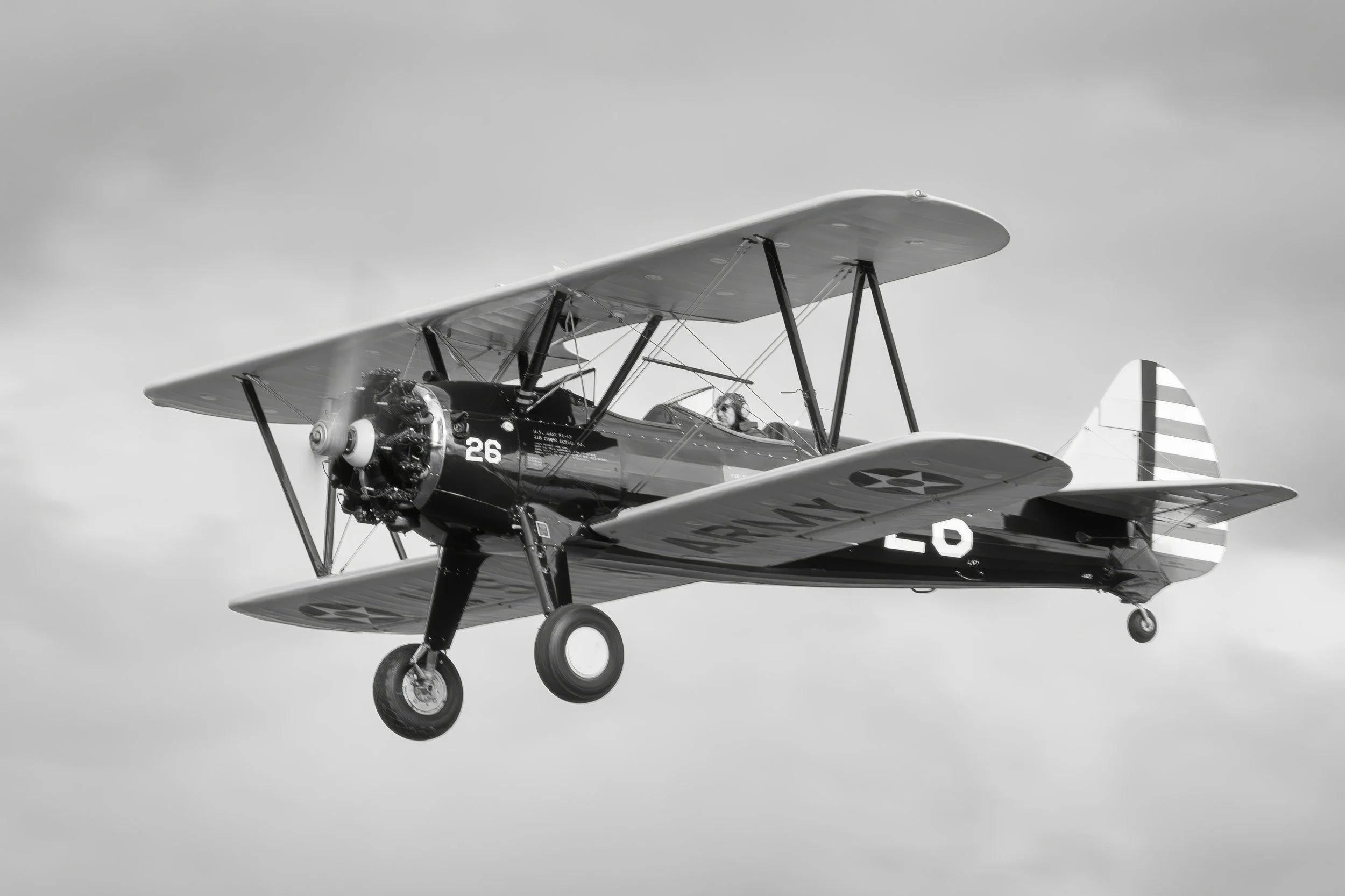 Michelle Bray - A Blast from the Past - Camera  info and settings: OM 1 mk 2 with 12-100 lens; ss 1/125 F 7.1 ISO 80. The image was taken at Breighton Airfield which is the base for the Real Aeroplane club