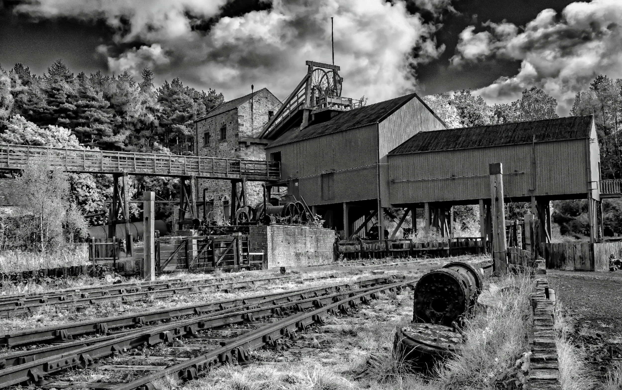 Duncan Snell - Leading Lines - Taken at Beamish in 2024 usng a Nikon D500 with a Nikon 18-140mm zoom. Camera set at 1/400 sec at f8 ISO 250.