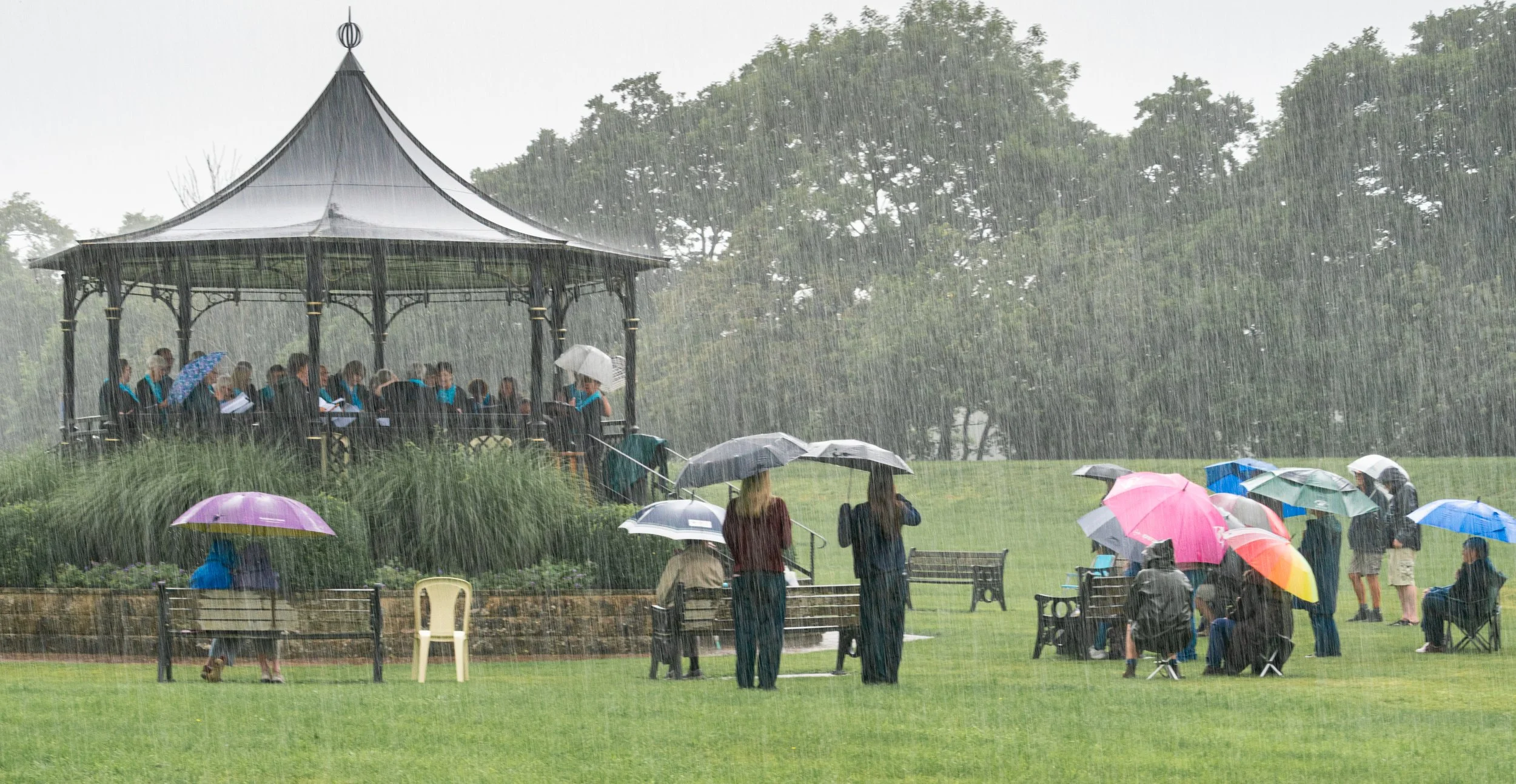 Steve Colbourne - Singing in the rain - Pateley Bridge Community Choir, July 2025
Sony A9, Sony FE70-200, 1/80,F11,iso2000,70mm