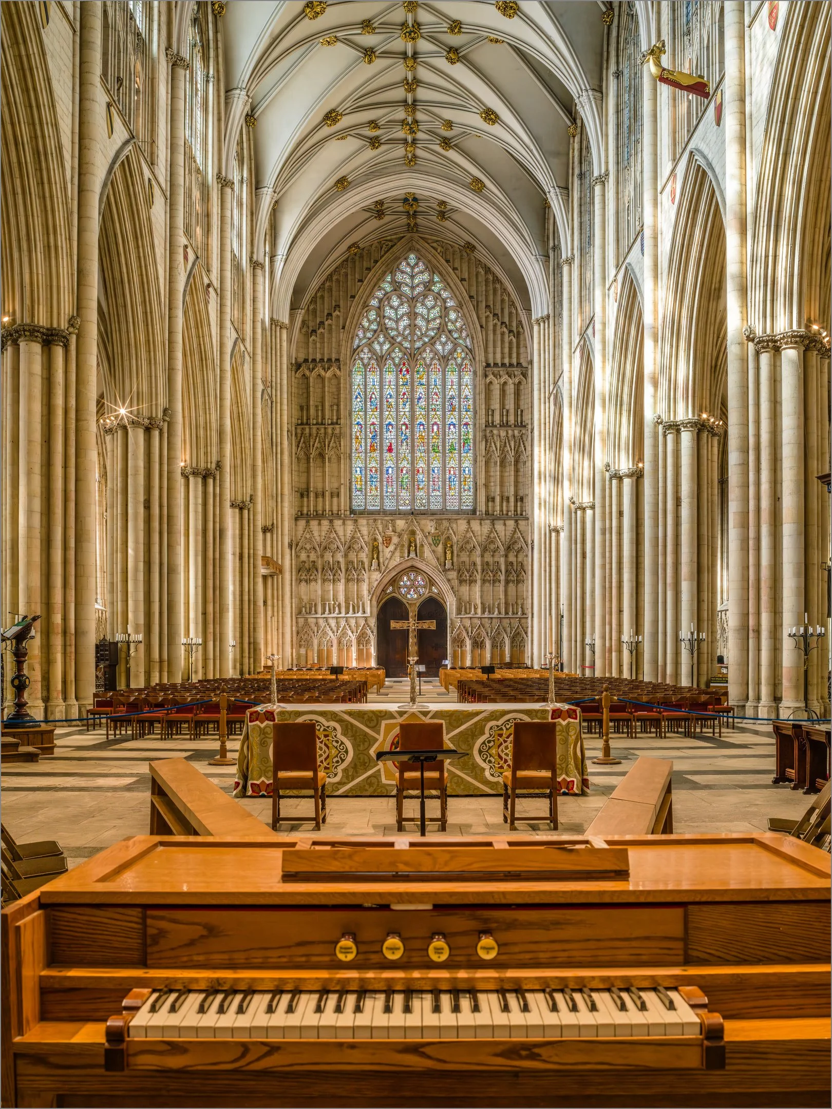 Fintan Healy - The Organist's View - York Minster, 19-March-2026.  Hasselblad X2D 100C with XCD 35-75 at 35mm. 1/30 sec, at f/11 and ISO 800.  Tripod.
