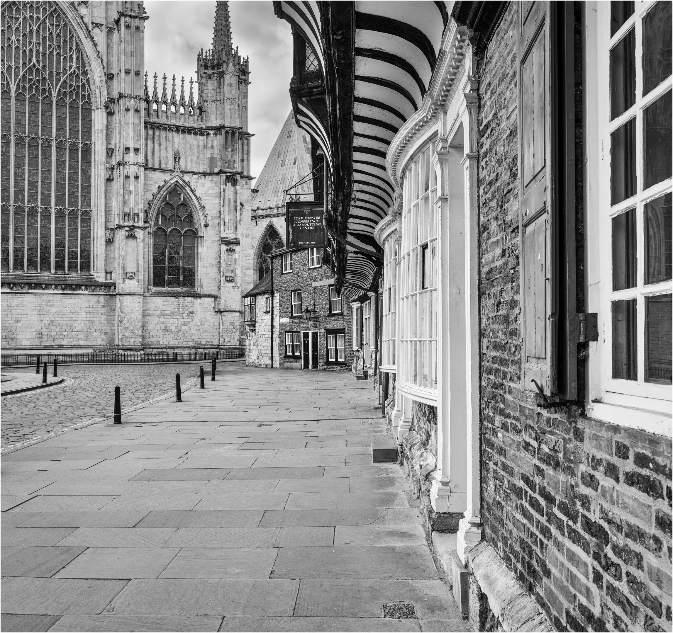 Fintan Healy - College Street - Taken outside York Minster, using a Hasselblad X2D 100C, handheld at 1/90 sec at f/11 and ISO 100.