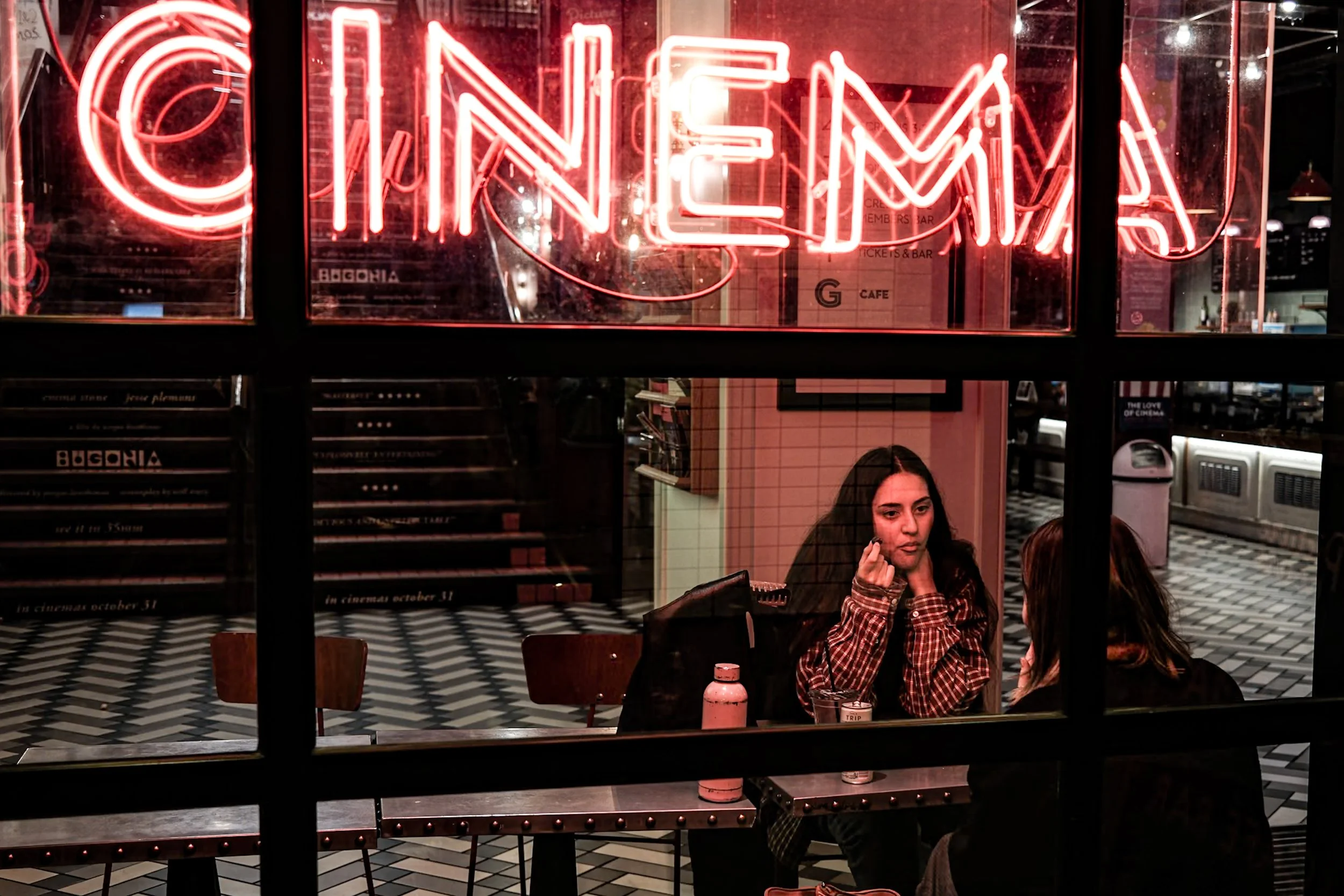 Ian Newall - Cinema - Piccadilly, London, November '25. Fujifilm X 100vi, ISO 125 23mm, f2.2, 1/30 sec