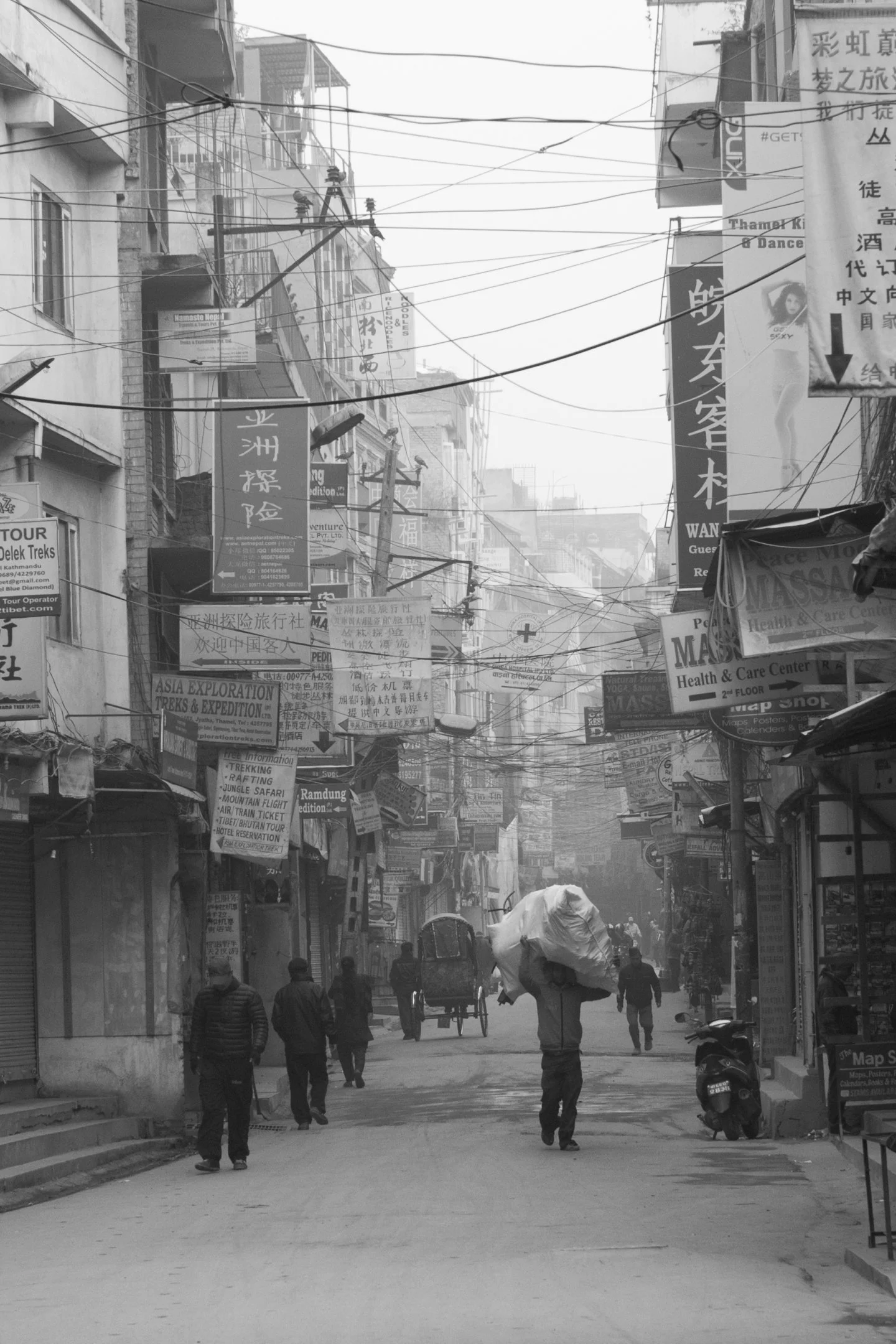 Nigel Harcourt-Brown - Early morning delivery Katmandu