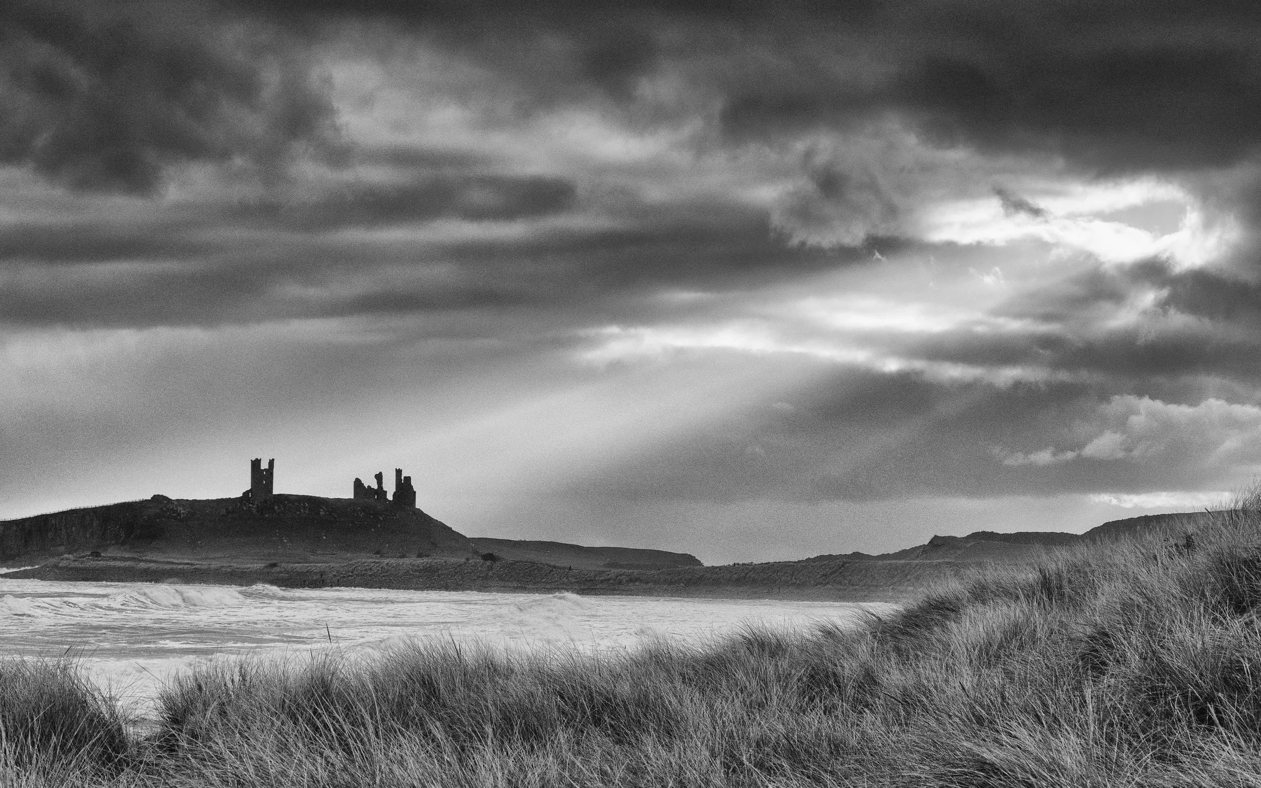 Mike Gosling - Coastal Light - Early morning light on the Northumberland coast, late December.