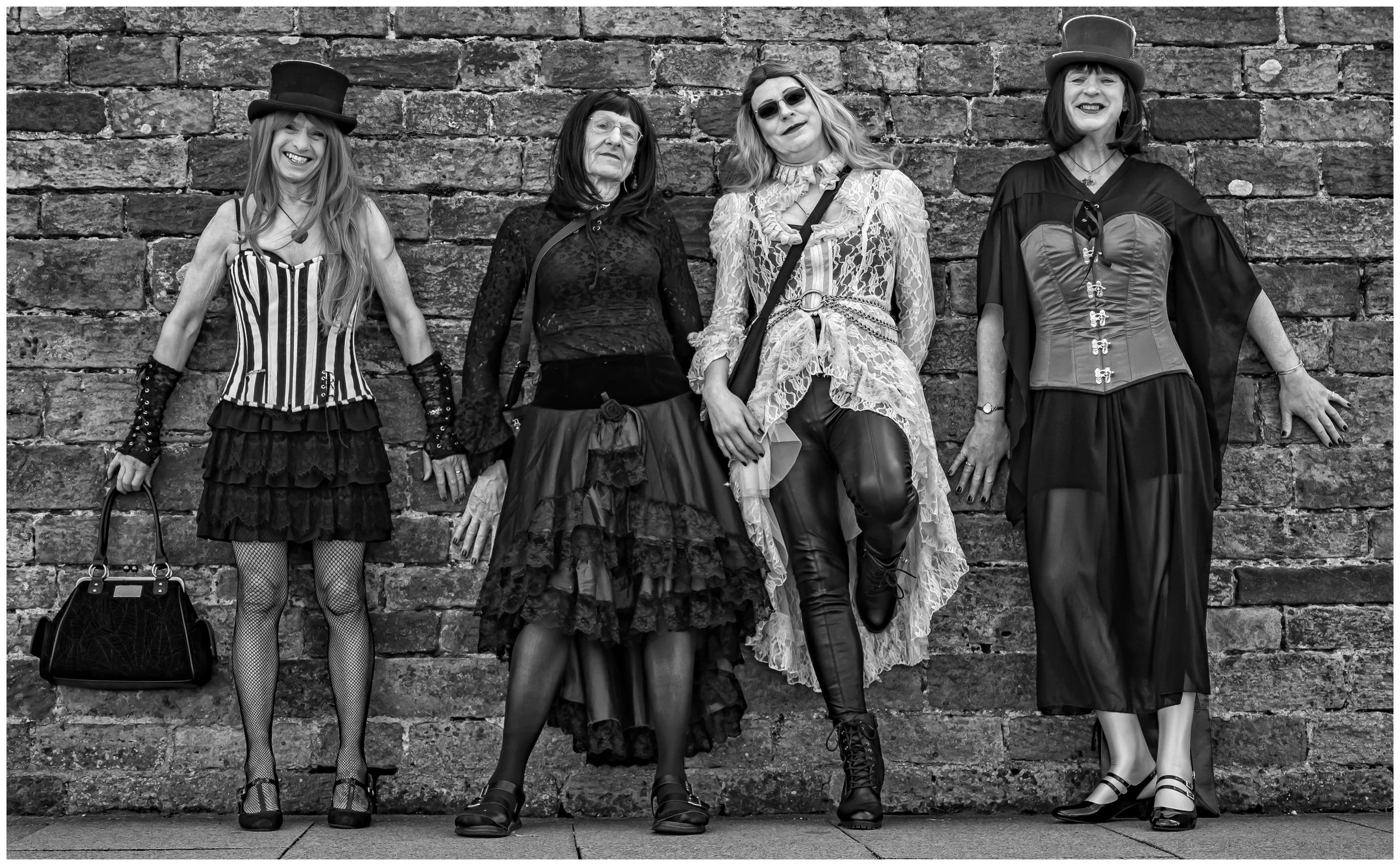 Duncan Snell - The boys are back in town - Taken at Whitby Goth weekend in 2025 usng a Nikon Z6iii with a Nikon 24-70mm zoom. Camera set at 1/640 sec at f4.5 ISO 640.