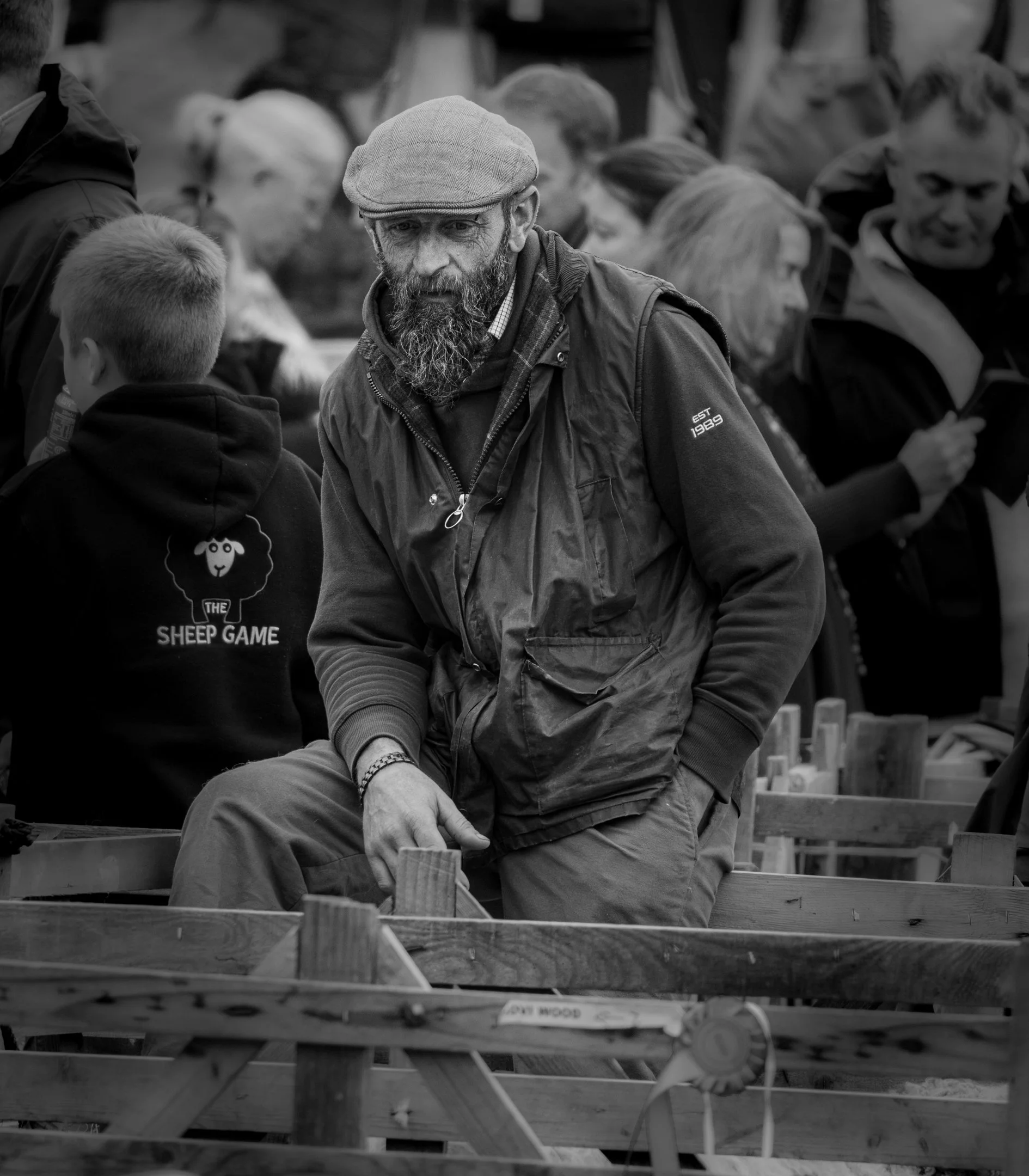 Steve Colbourne - Deep in though - Masham sheep fair September 2024.Sony A6700, Sony E70-350mm, 1/500, F6.3, ISO 1000