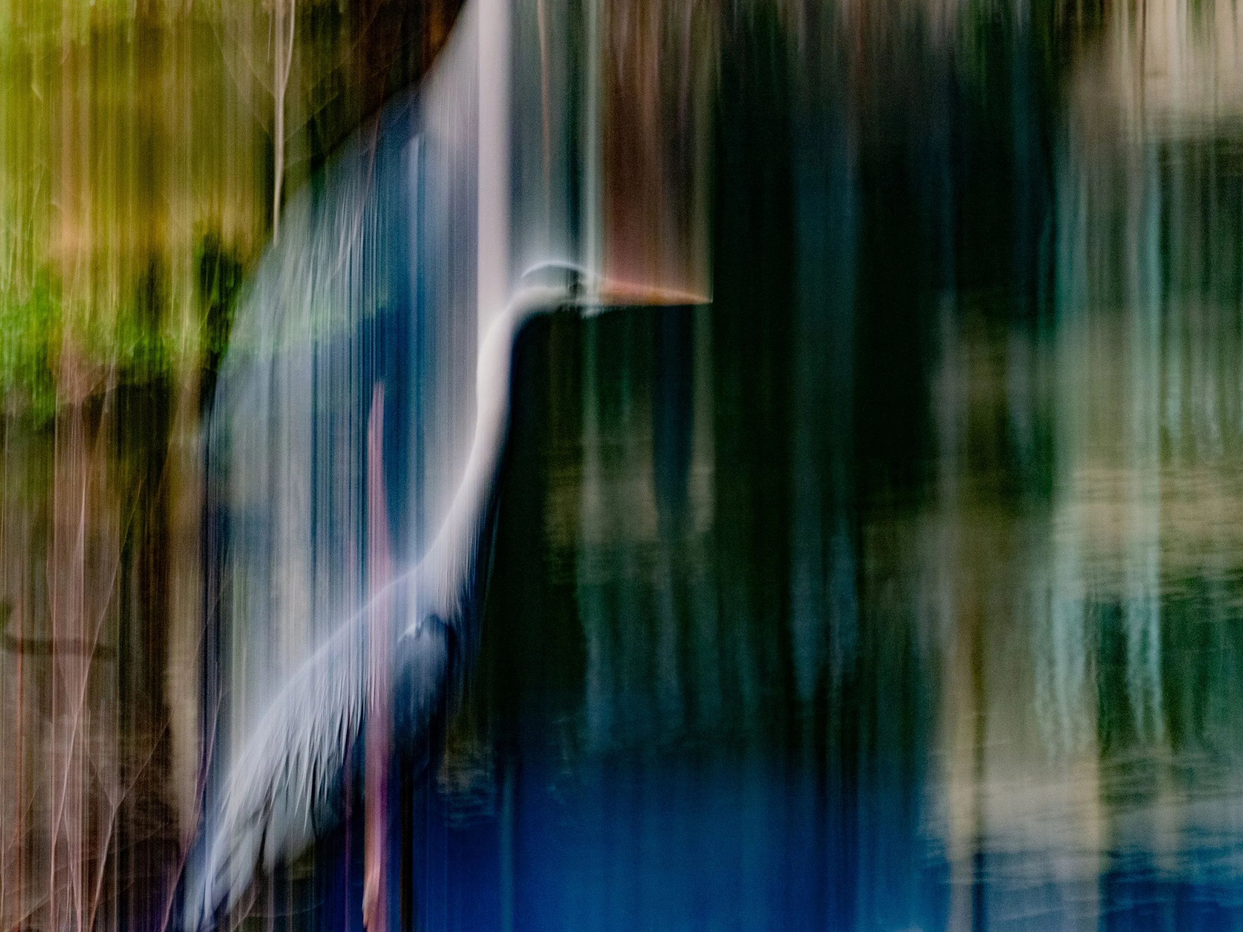 Clive Beake - Moving the heron - An icm shot at Leeds university this for me has more interest and impacted that the straight shot