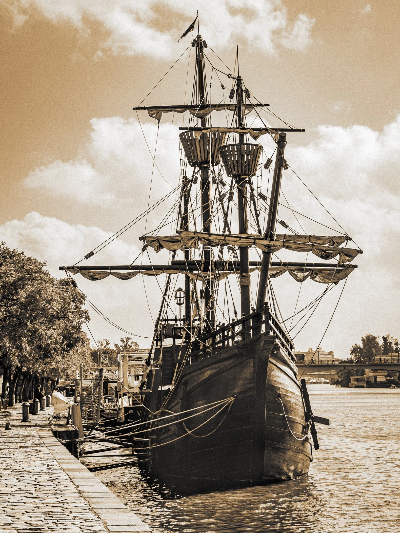 Robert Steemson - Replica Ship Nao 'Victoria', Seville