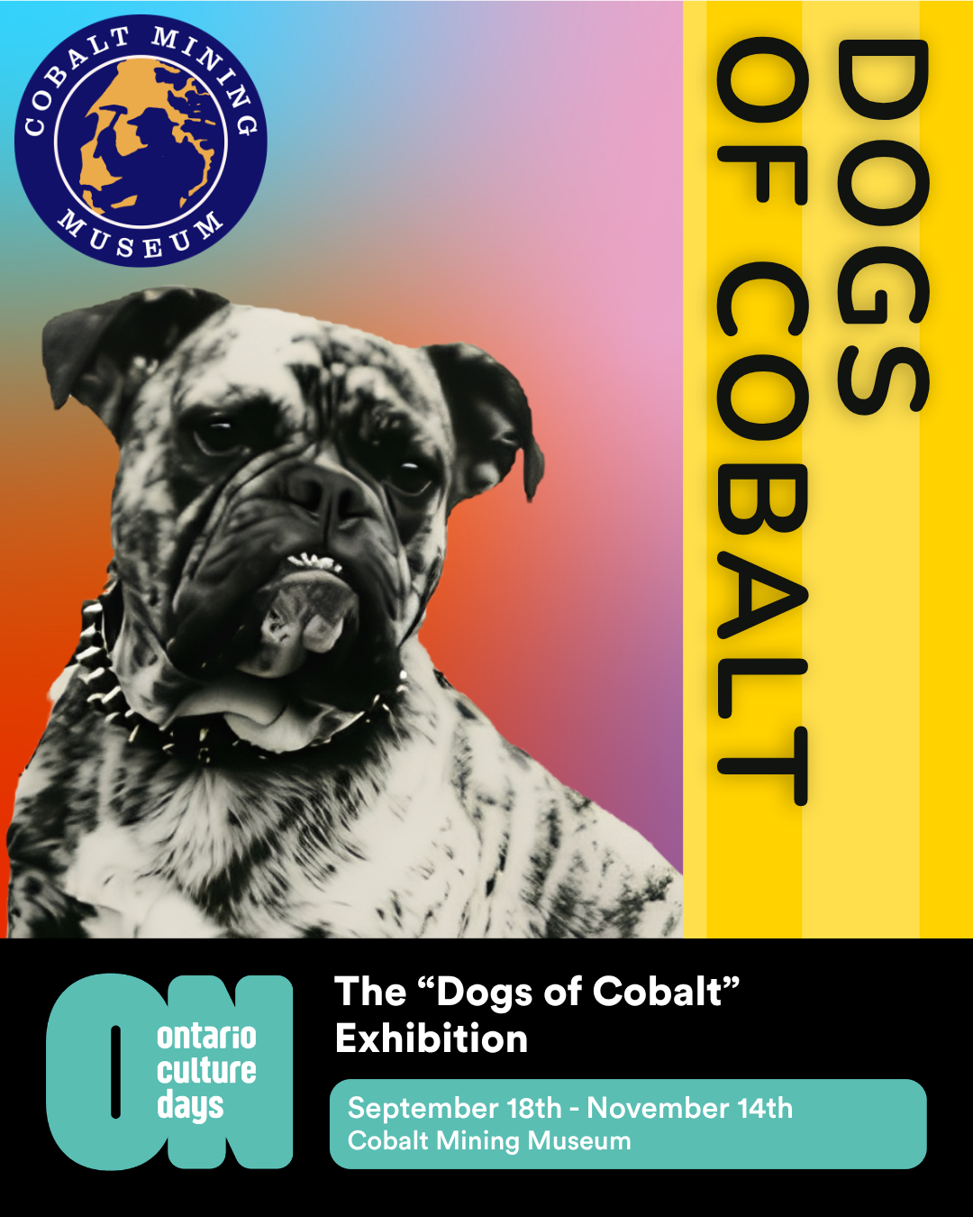 Dogs of Cobalt Exhibition (September 18 - November 14)