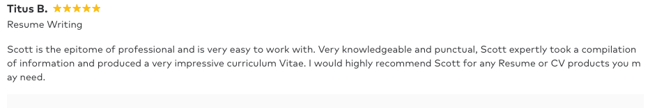 best resume writer near tampa fl