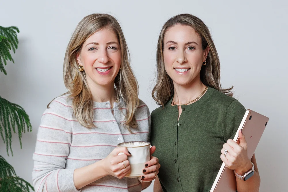C&C Empowerment Coaching co-founders Clare Feiner and Carly Harary.