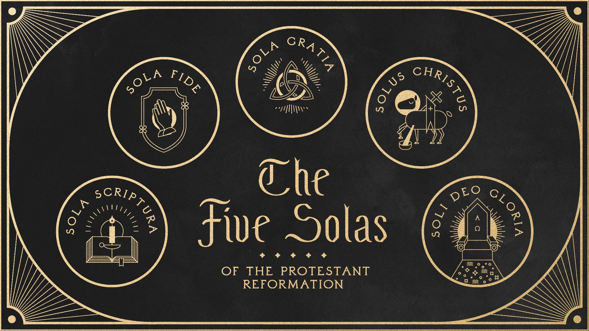 5 solas tattoo