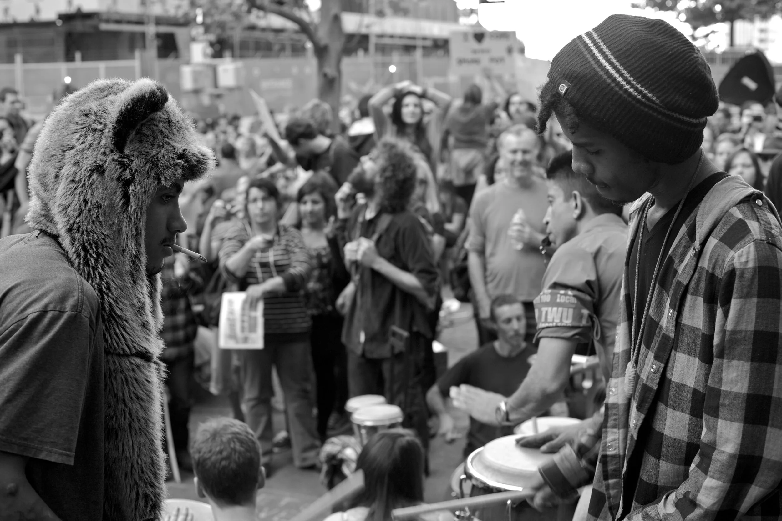 Occupy Wallstreet Rhythm Section.jpg