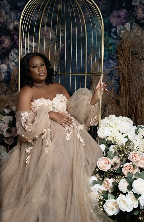 maternity dress rental Dream Gown | Liylah The Julia is an elegant three Salt Gowns Dress Rentals for