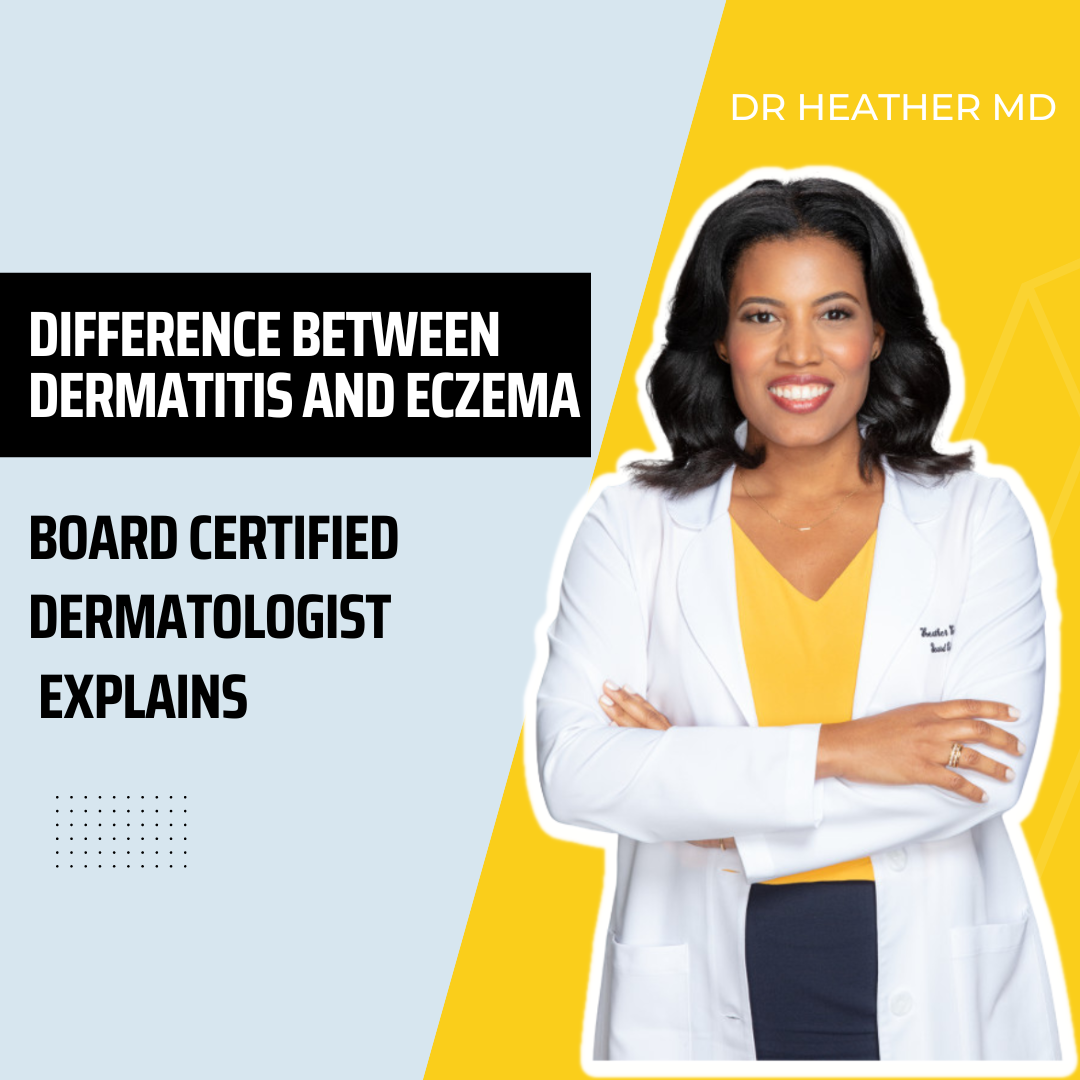 Difference Between DERMATITIS and ECZEMA