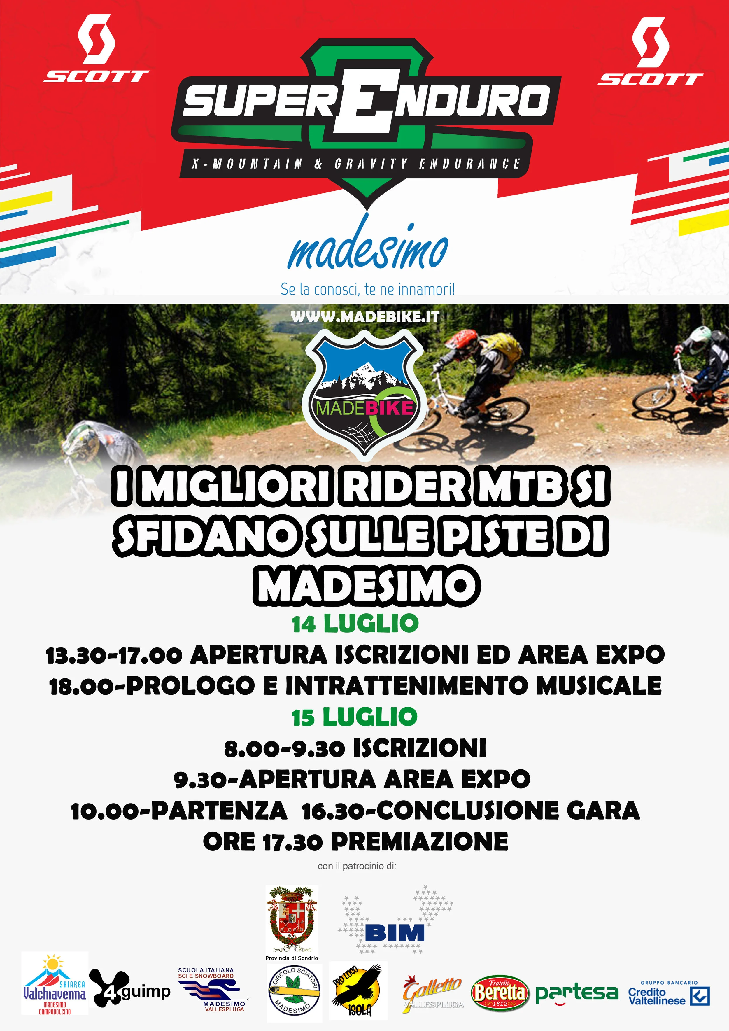 Scott Rally Concert - Madesimo, Italy