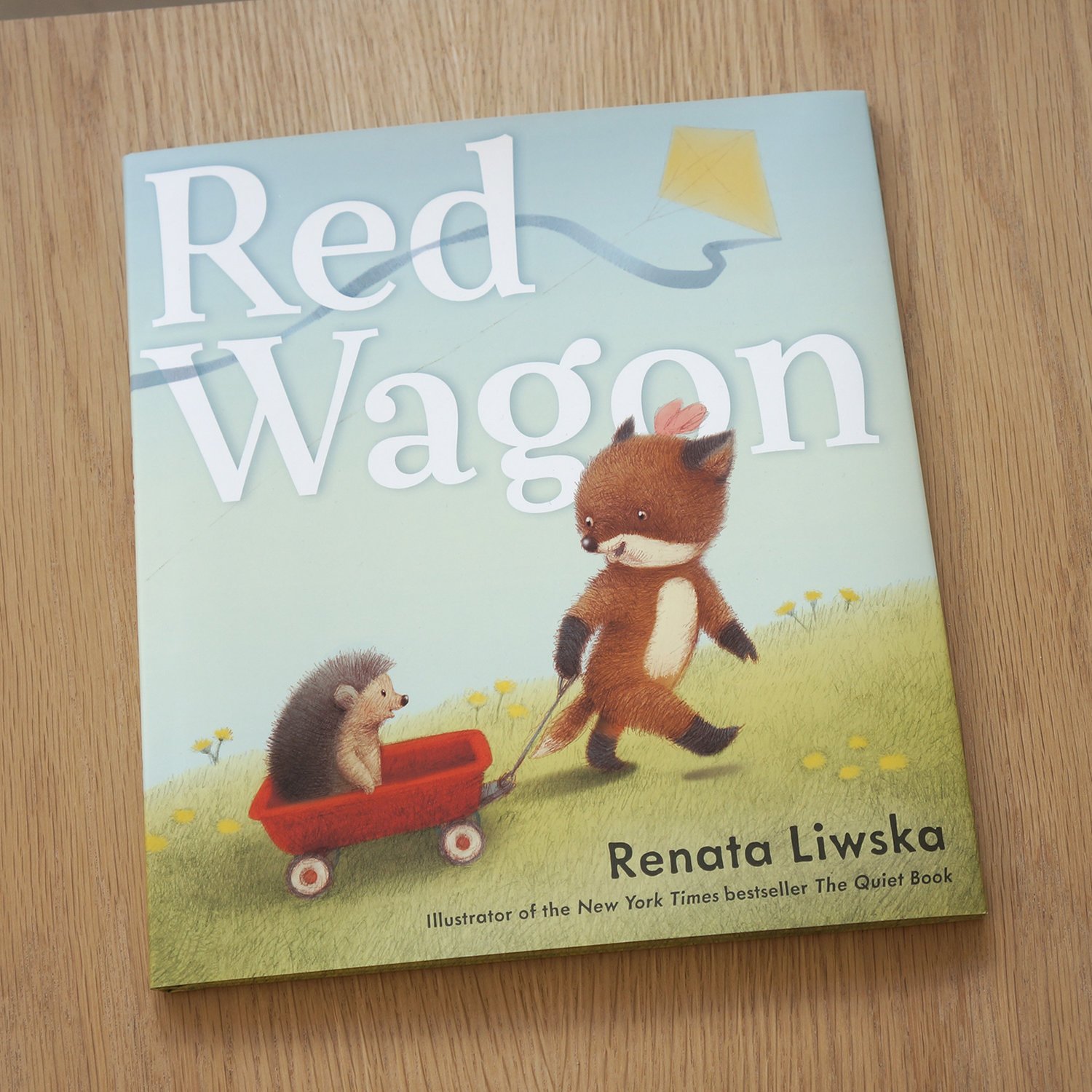 Red Wagon by Renata Liwska