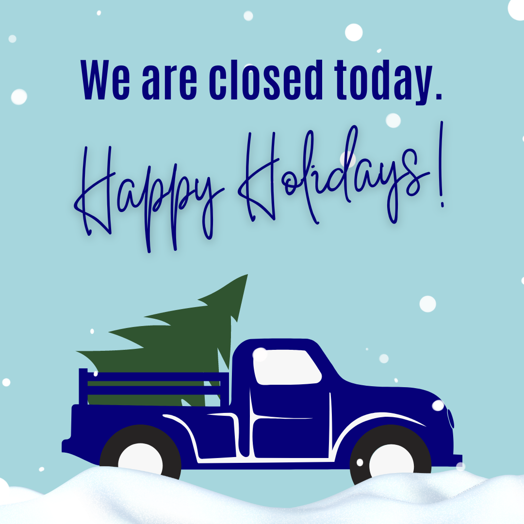 Closed Christmas Day