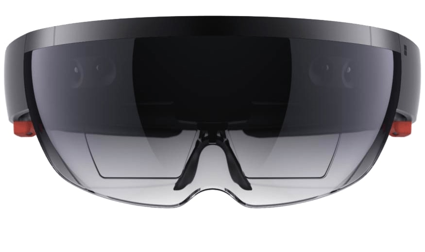 Hololens front view