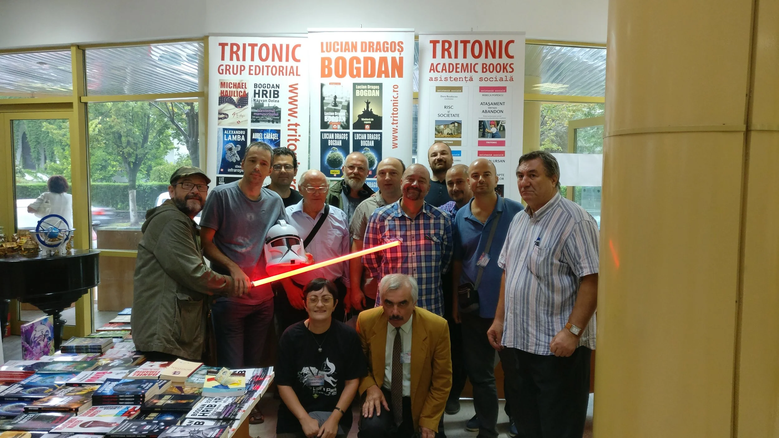 O parte dintre participanții la RomCon2017