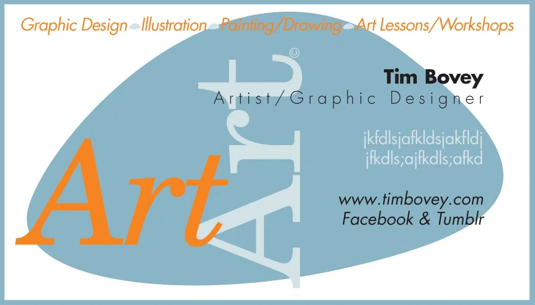 Business card concept and design