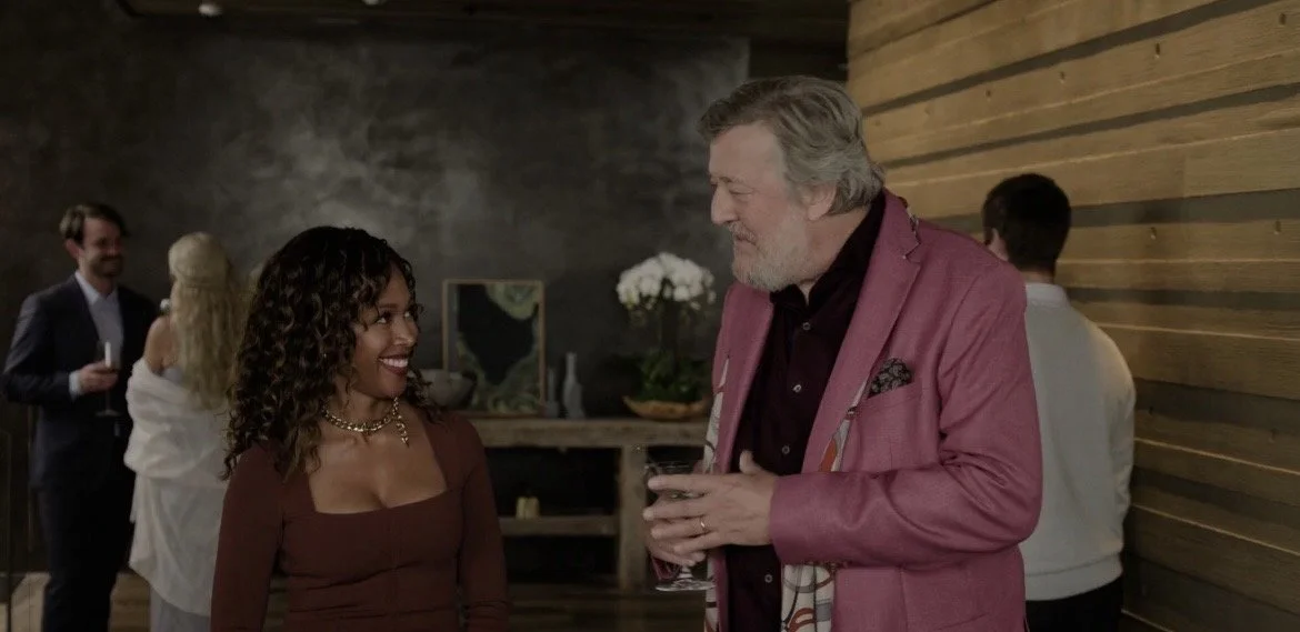 Nicole Beharie and Steven Fry  in The Morning Show