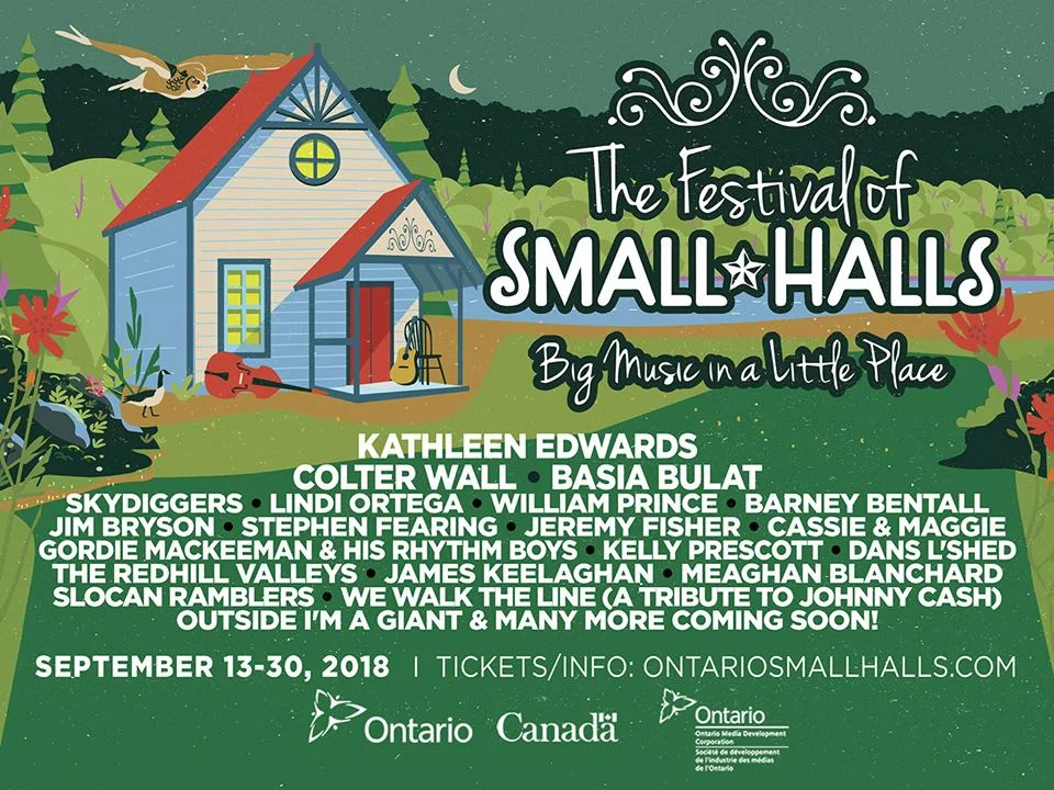 Festival of Small Halls Ontario - September 13/14