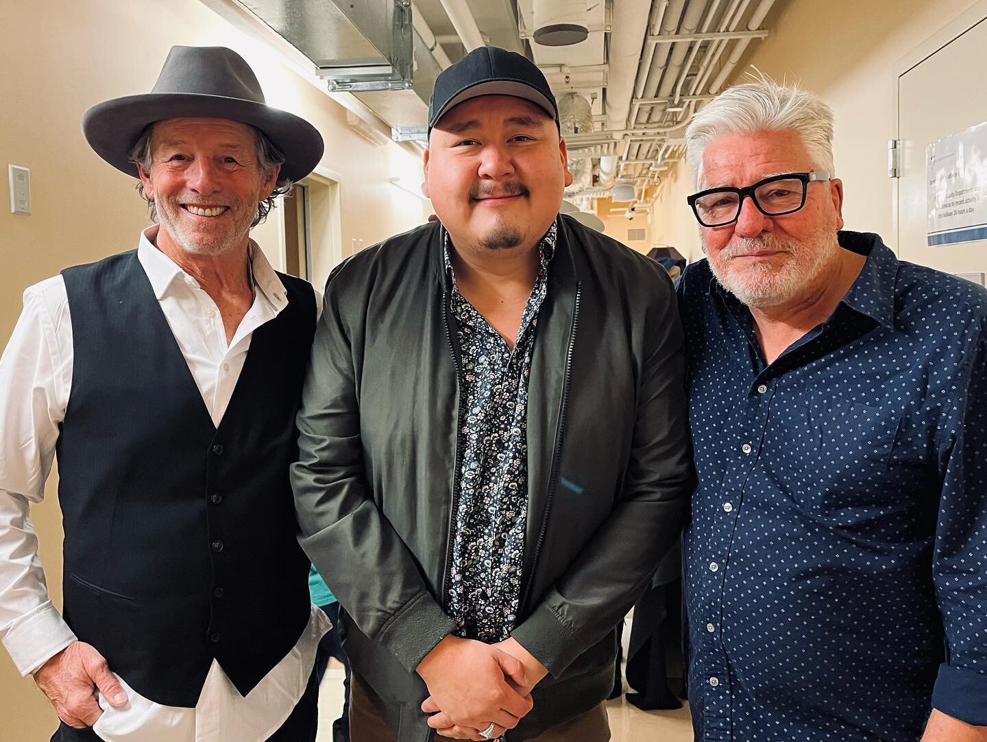 Kicked off the 19th season of The Cariboo Express at the Bella Concert Hall in Calgary last night. It&rsquo;s off to a great start with a sold out show. An honour to have William Prince as our special guest. Love this shot with William and my friend 