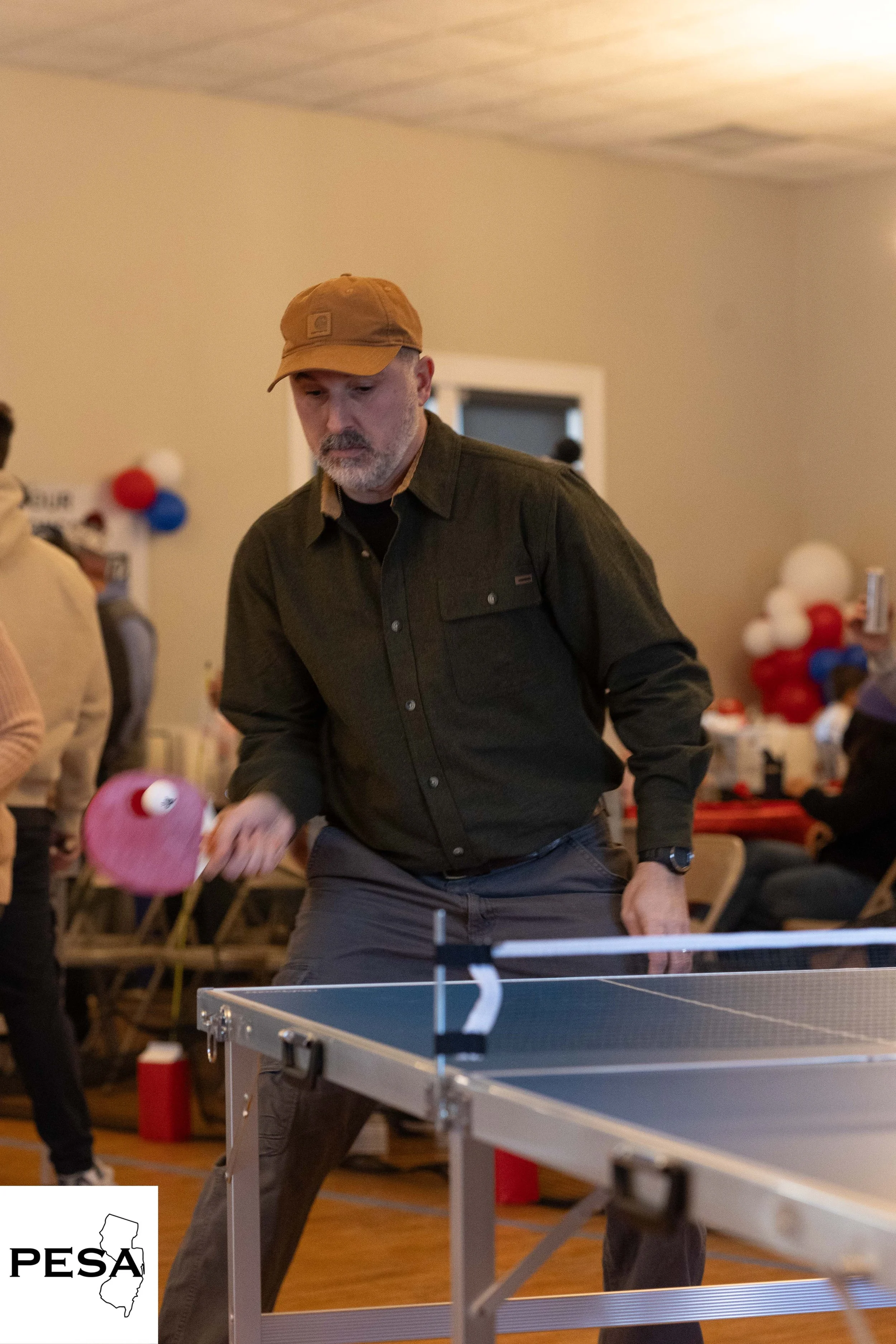 player returning ball