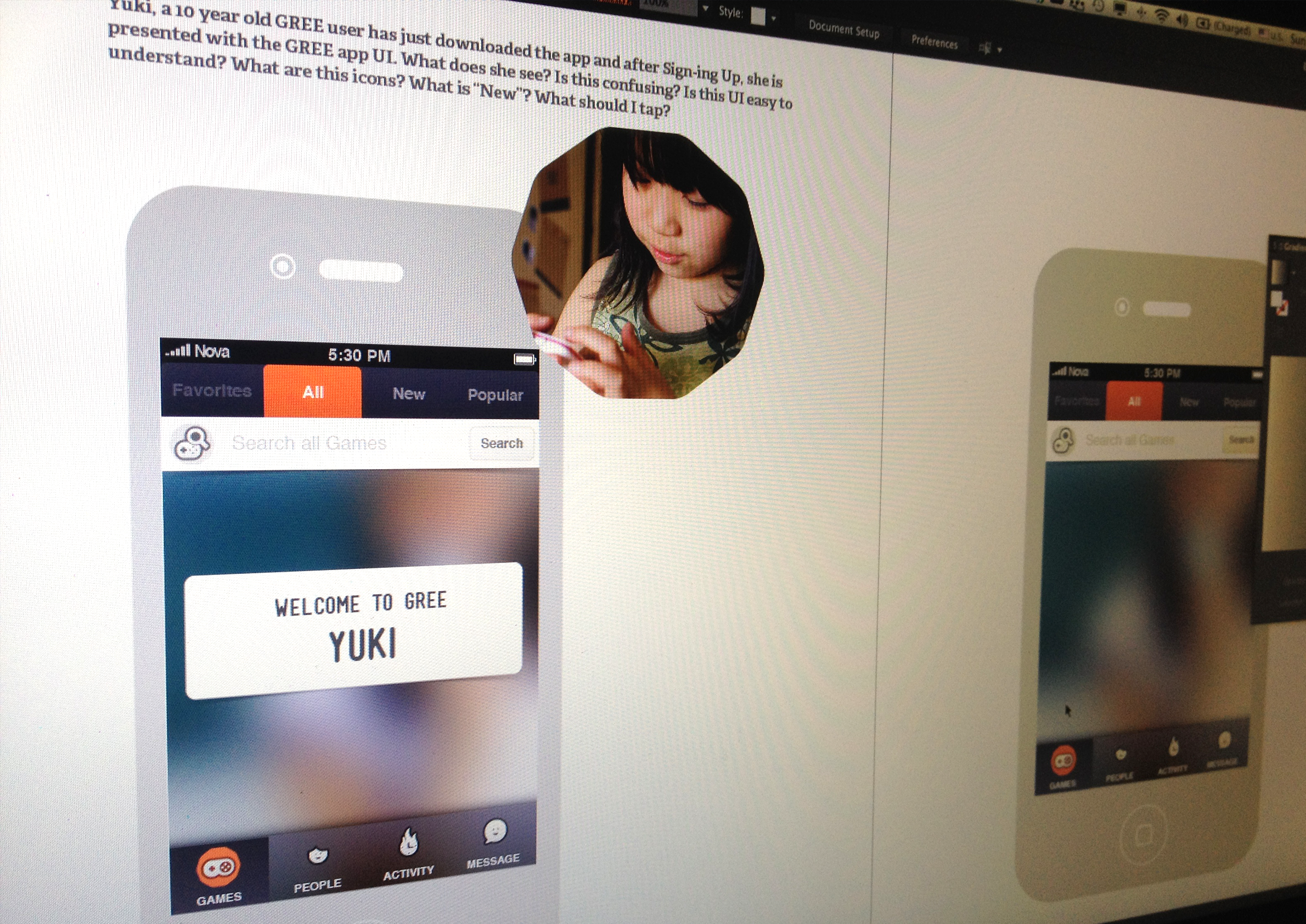 GREE platform communications app Tellit