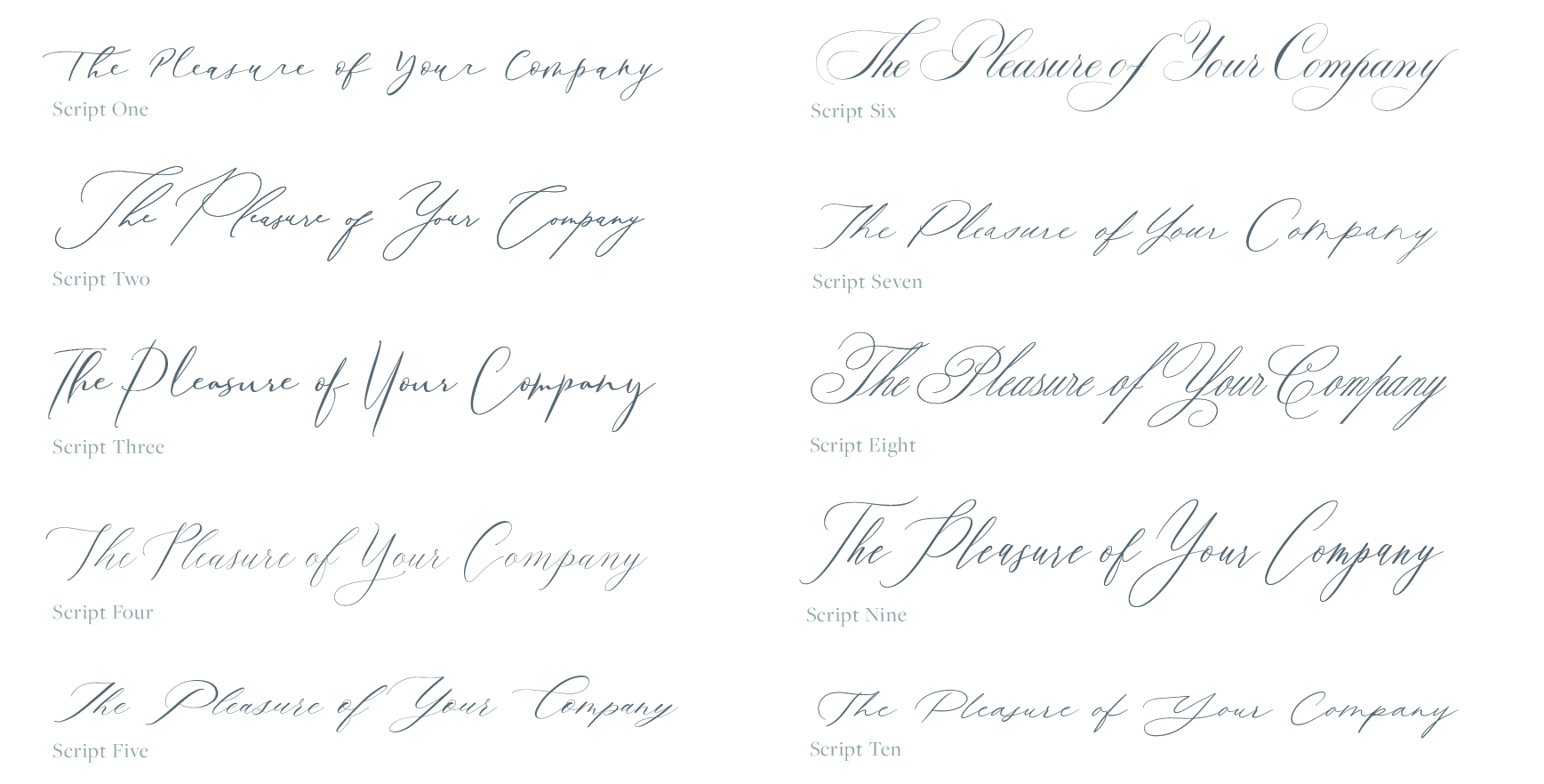 Customize The Etiquette Collection Etiquette Design Company