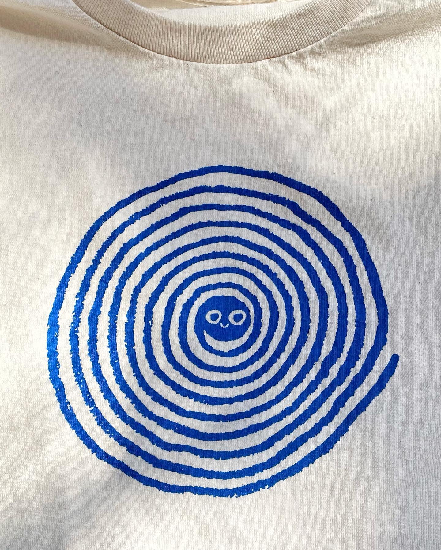 Another shirt! This one is a blue swirl 🌀