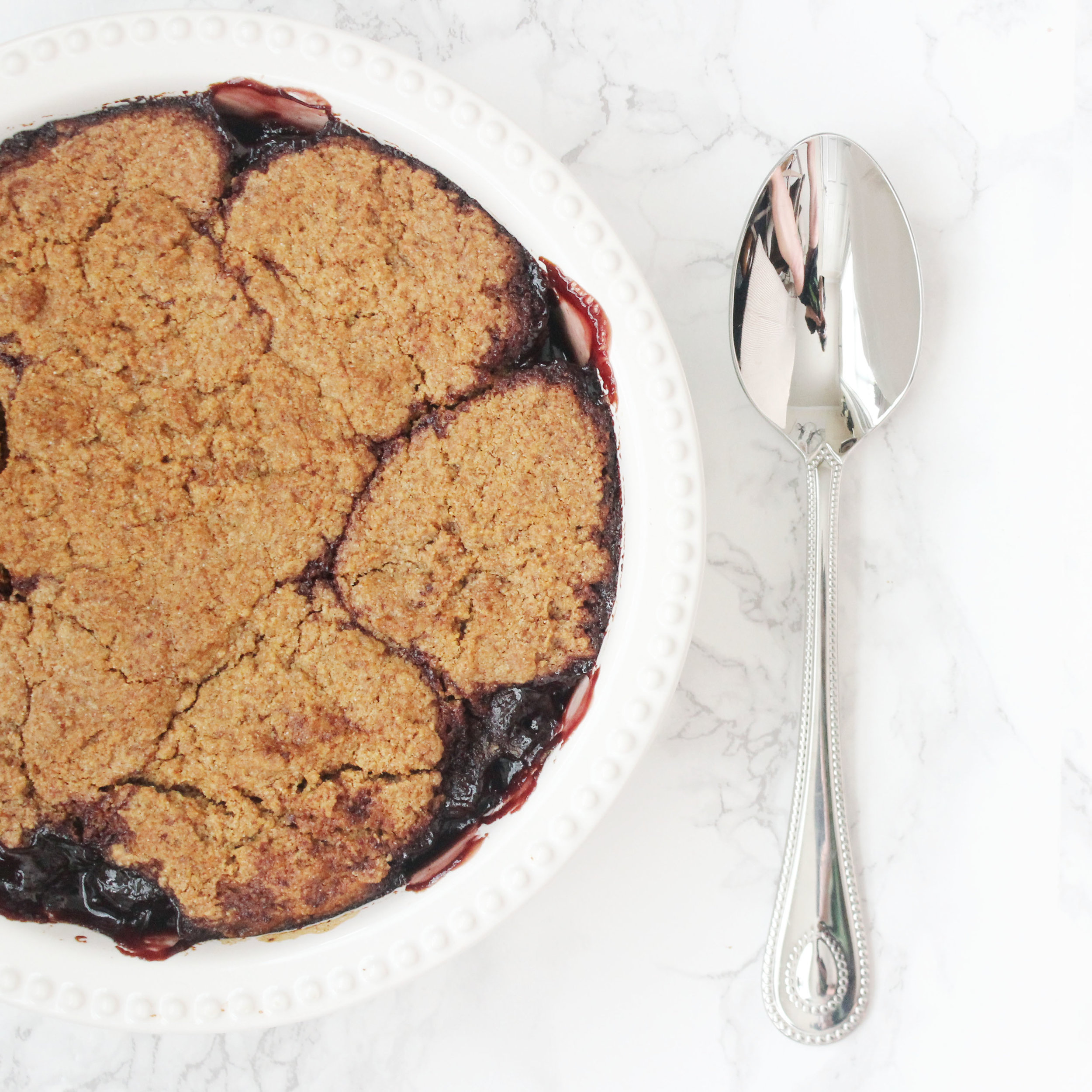Easy Cherry Cobbler