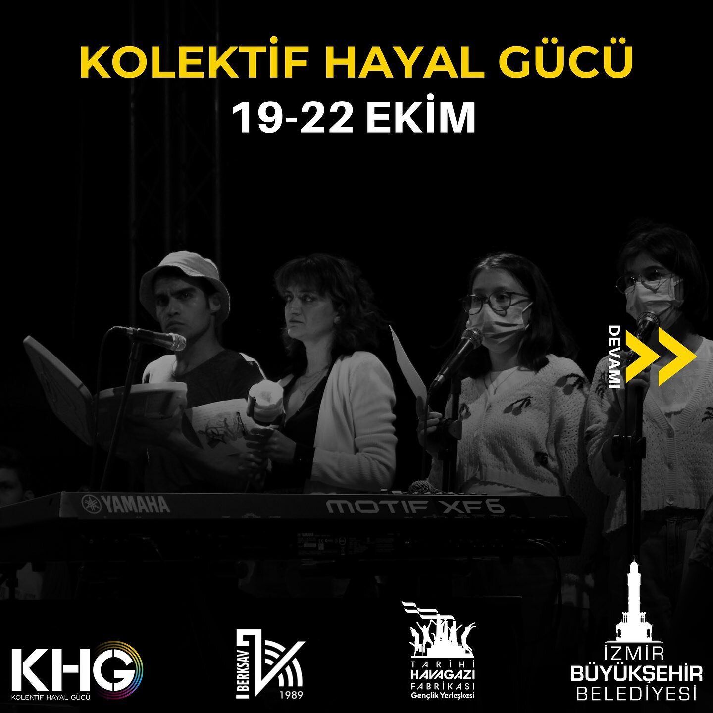 Kolektif Hayal G&uuml;c&uuml; 19-22 Ekim Programı

19 Ekim Bergama, Bergama K&uuml;lt&uuml;r ve Sanat Vakfı

17.30 Dinleme Sanatı
&ldquo;Interstellar space&rdquo;
John Coltrane 

18.30 Kolektif Hayal G&uuml;c&uuml; Orkestrası &Ccedil;alışması

20 Eki