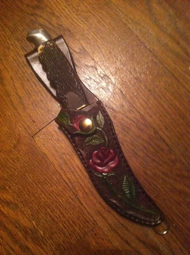 Briar Rose Knife Sheath