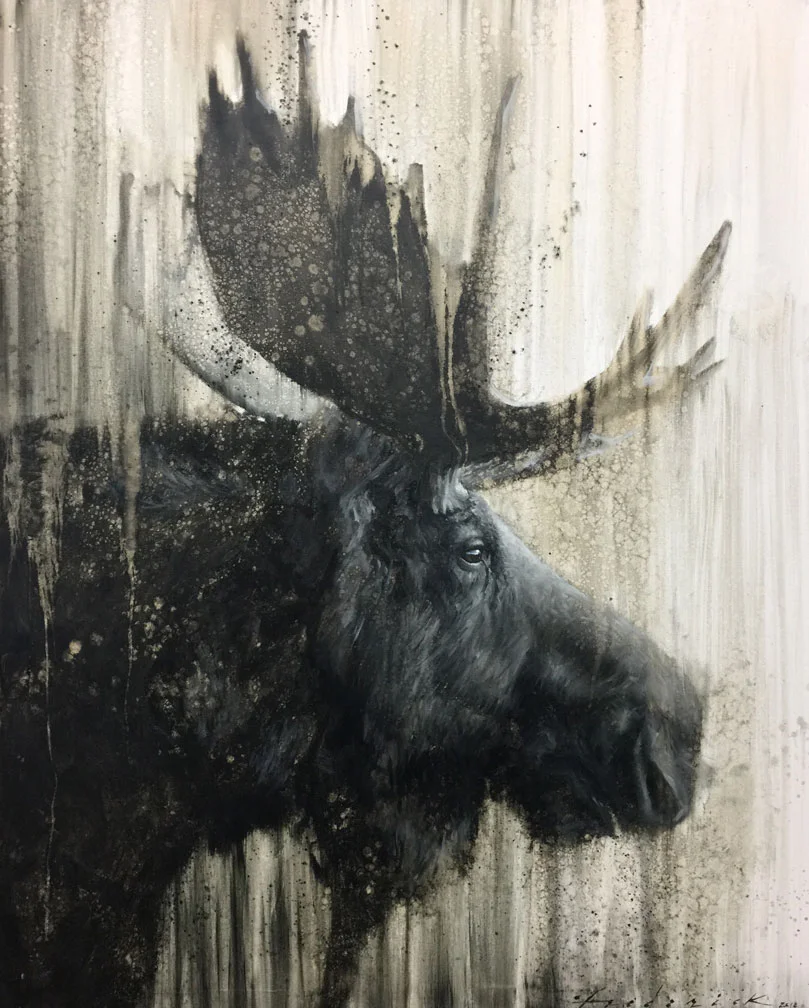 Moose in Profile