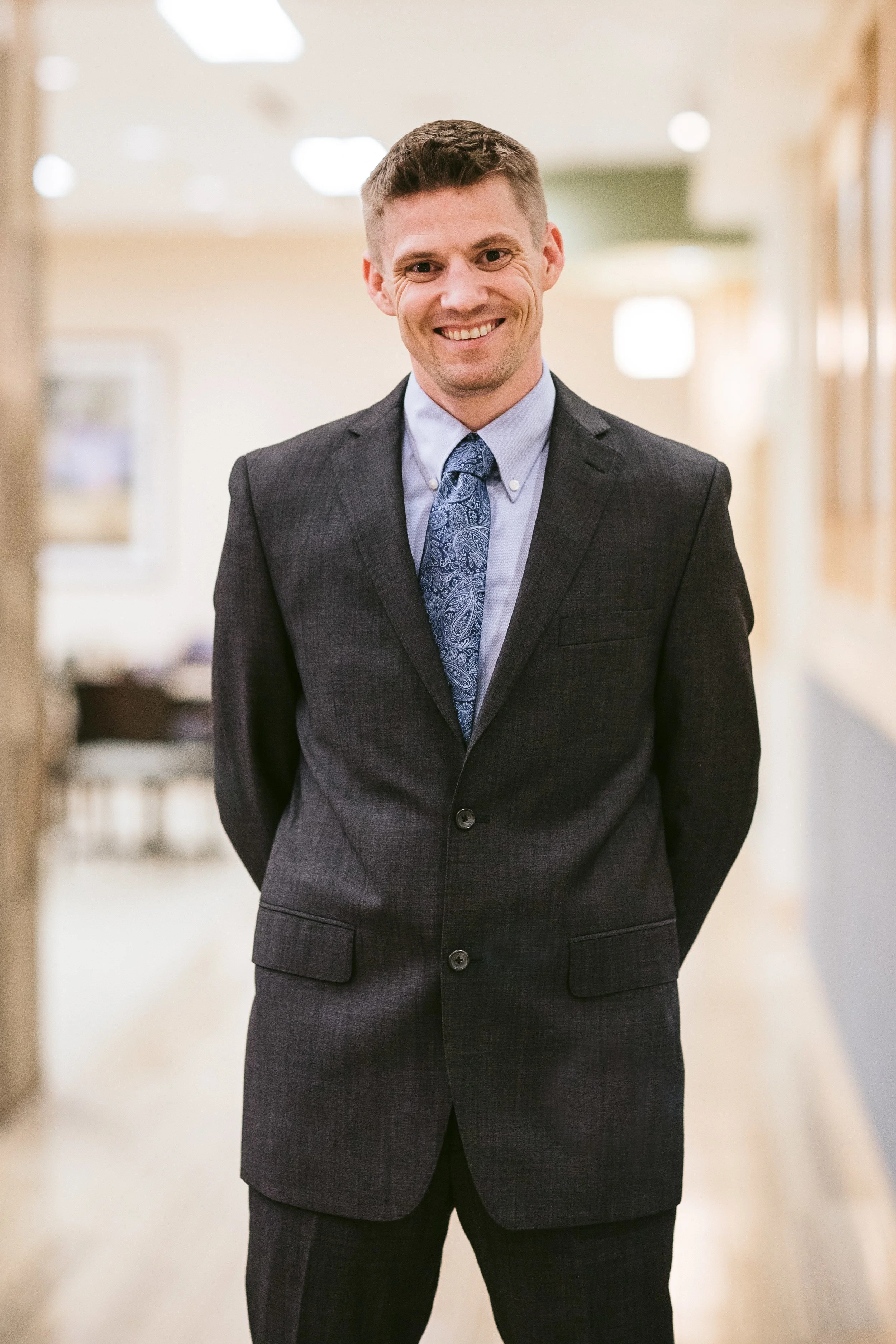 Dr. Daniel Johnson completed his undergraduate education at Bates College in Maine where he also excelled in cross country running and skiing. He attended Dental School at the University of Minnesota graduating in 2012 and completed an Advanced Education in General Dentistry Residency in 2013. He served 5 years in the United States Navy as a Dentist leaving Active Duty in 2017, but maintains Reserve status. Dr. Johnson enjoys all fields of dentistry with special interest in complex treatment involving restorative and esthetics as well as surgical procedures. He is an Associate Professor at the University of Minnesota School of Dentistry and is also pursuing his Masters in Public Health in order to facilitate bringing quality dental healthcare to those in need. He enjoys continuing education, most recently completing the Implant Fellowship Program through New York University. Dr. Johnson is married to Julie Johnson Rolfes, a Pediatric Neonatology Fellow at the University of Minnesota, and has two children. He enjoys outdoor activities including hiking, hunting, and nordic skiing. His favorite season is Fall, but only in Minnesota. Member of the Academy of General Dentistry, American Association of Public Health Dentistry, American Academy of Implant Dentistry, Academy of Sports Dentistry, and the American Academy of Cosmetic Dentistry. Licensed by State of Minnesota. “I strive for patient comfort and quality dental care.”