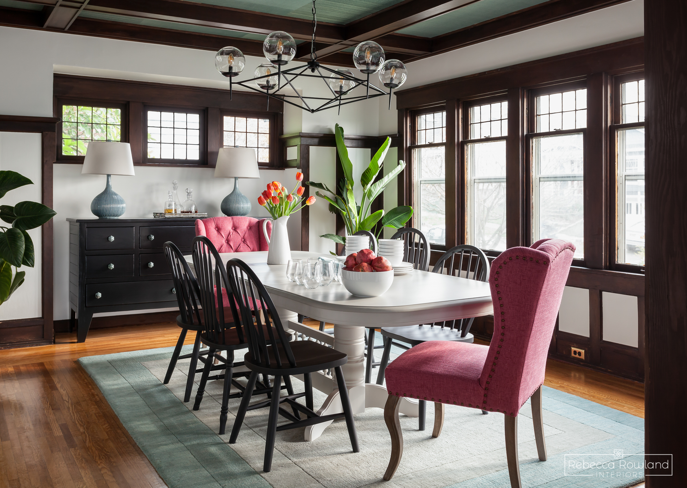 Rebecca Rowland Interiors _Roosevelt_Craftsman_seattle_interior_design_dining_room_transformation