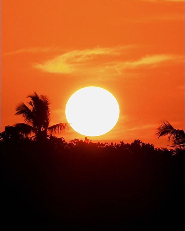 Maldivian sunset.
Olhuveli island sits approximately 93 miles (150 kilometers) from the equator where the Earth is at its widest. The distance around the Earth at the Equator, its circumference, is 24,901 miles (40,075 kilometers). @sixsenseslaamu #outoftheordinary ➖ ➖ #lpphotochallengeorange #lpphotochallenge @lonelyplanet