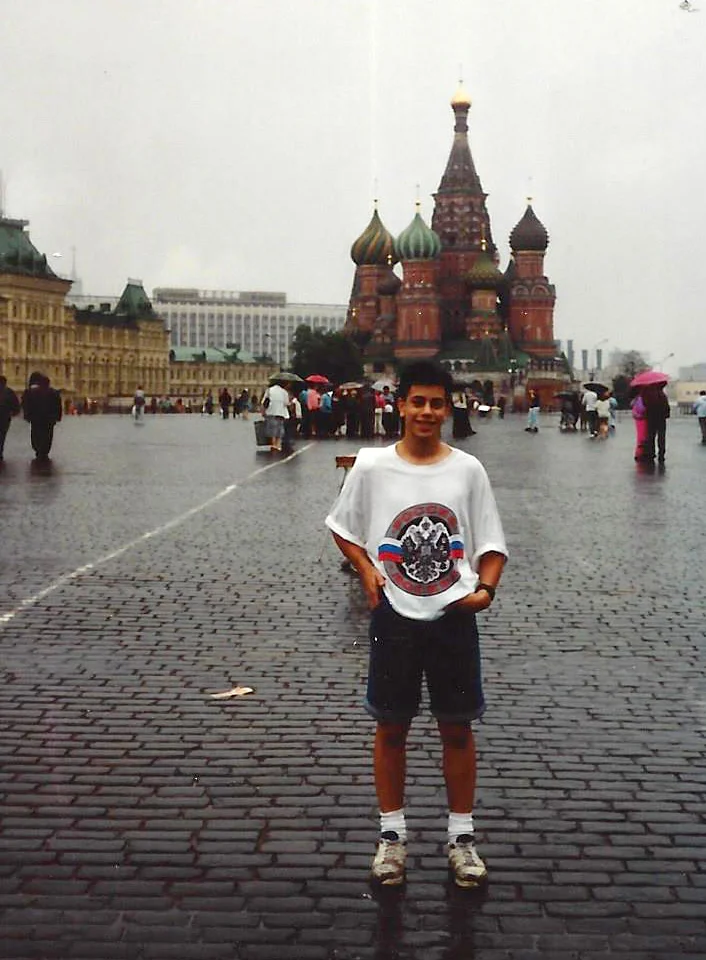 Red Square, Moscow, 1992 just after communism fell