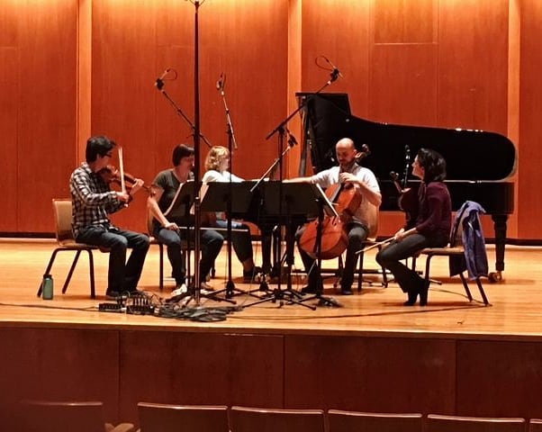 Having a blast recording the Jalbert and Stucky Quintets in Champaign Urbana with my wonderful friends, the Jupiter Quartet. Back in Sydney soon!
.
.
.
#classicalmusic #chambermusic #jupiterquartet