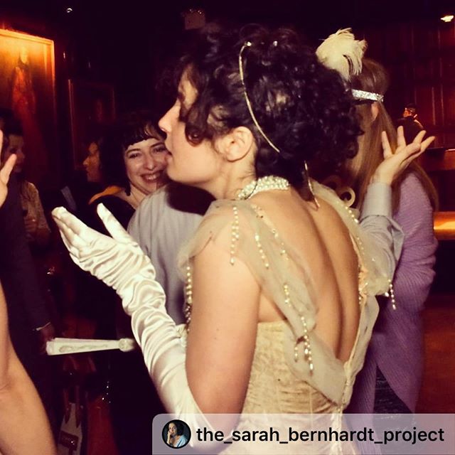 #Repost @the_sarah_bernhardt_project #nyc
・・・
&ldquo;One should always be drunk. That's all that matters...But with what? With wine, with poetry, or with virtue, as you chose. But get drunk.&rdquo;
― Charles Baudelaire.  It all continues JUNE 13th. L